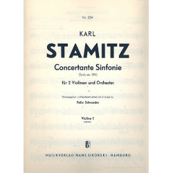 Stamitz, Carl : Sinfonia concertante (Sinfonia XIV) -Carl Stamitz