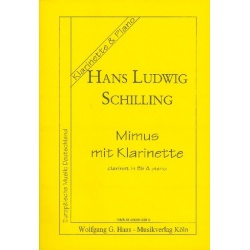 Mimus mit Klarinette : -Hans Ludwig Schilling