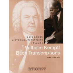 Bach Transcriptions : for piano - Wilhelm Kempff