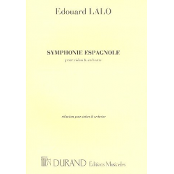 Symphonie espagnole op.21 : pour -Edouard Lalo