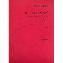 Nr.1 aus Koma : -Helmut Oehring