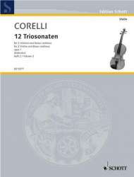 12 Triosonaten op.1 Band 2 (Nr.4-6) -Arcangelo Corelli