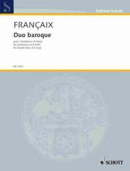 Duo baroque : pour contrebasse et -Jean Francaix