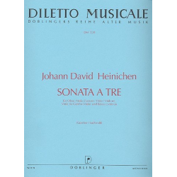 Sonata à 3 : für Oboe (Viola, Flöte, Violine), -Johann David Heinichen