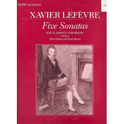 5 Sonatas  from Methode de -Jean Xavier Lefèvre