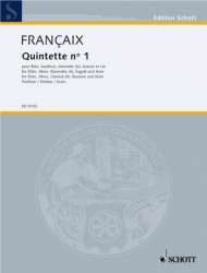Quintett : für Flöte, Oboe, -Jean Francaix