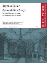 SALIERI Antonio : Concerto C-Dur für Flöte Oboe und Orchester -Antonio Salieri