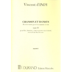 Chansons et Danses op.5o : -Vincent d'Indy