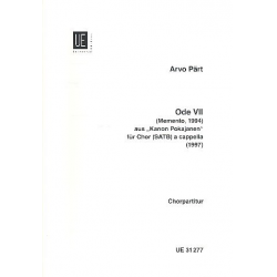 Ode Nr.7 (Memento) : -Arvo Pärt