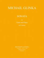 Sonata d minor : for viola and -Michail Glinka