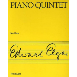 Quintet a minor op.84 : for 2 violins, -Edward Elgar