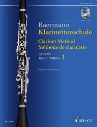 Klarinettenschule op.63 Band 1 (+2 CD's) -Carl Baermann