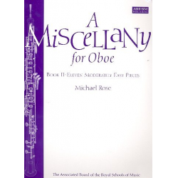 A Miscellany for Oboe, Book II -Michael Rose