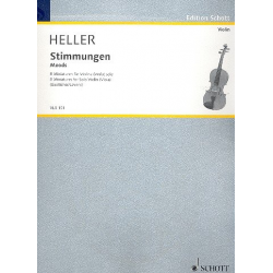 Stimmungen : für Violine -Barbara Heller