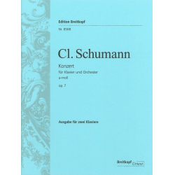 Konzert a-Moll op.7 für Klavier -Clara Schumann / Arr.Victoria Erber