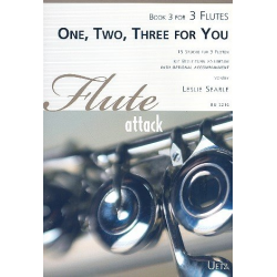 One, two, three for you : für 3 Flöten -Leslie Searle