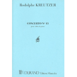 Concerto ré majeur no.13 : pour -Rodolphe Kreutzer