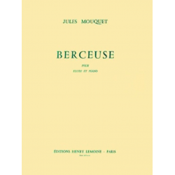 Berceuse Opus 22 pour flûte et piano -Jules Mouquet