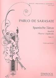 Playera und Zapateado op.23 : für -Pablo de Sarasate