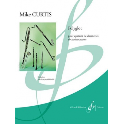 Polyglot : pour 4 clarinettes (BBBBass) -Mike Curtis