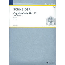 Orgelsinfonie Nr.12 : für Orgel -Enjott (Norbert Jürgen) Schneider