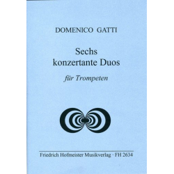 6 konzertante Duos : -Domenico Gatti