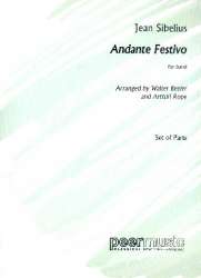 Andante Festivo (Stimmensatz) -Jean Sibelius / Arr.Walter Beeler