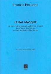Le bal masque : cantate profane pour -Francis Poulenc