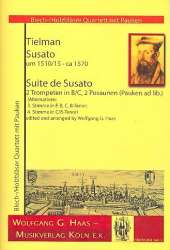 Suite de Susato : für 2 Trompeten und -Tielman Susato