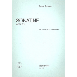 Sonatine op.18,2 : für -Cesar Bresgen