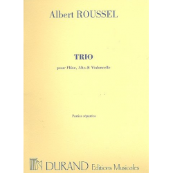 Trio op.40 : pour flûte, -Albert Roussel