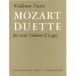 Mozart-Duette : 13 zweistimmige -Wolfgang Amadeus Mozart