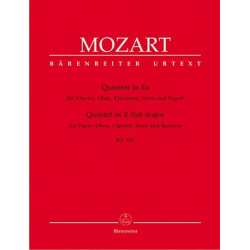 Quintett Es-Dur KV452 : für Klavier, -Wolfgang Amadeus Mozart