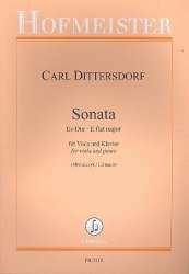 Sonate Es-Dur : für Viola -Carl Ditters von Dittersdorf