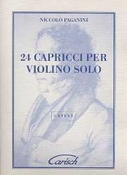 24 Capricci : per violino -Niccolo Paganini