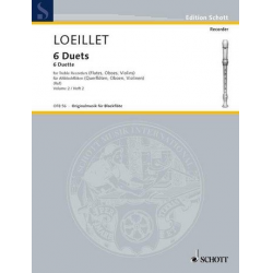 6 Duette Band 2 : für -Jean Baptiste Loeillet de Gant