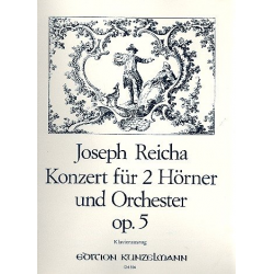Konzert op.5 für 2 Hörner und -Anton (Antoine) Joseph Reicha