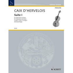 Suite A-Dur Nr.1 : für Violoncello -Louis de Caix de Hervelois