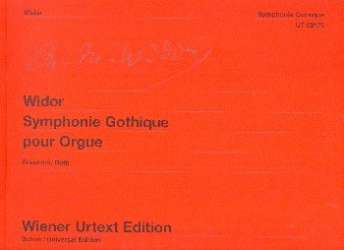 Symphonie gothique : pour orgue - Charles-Marie Widor