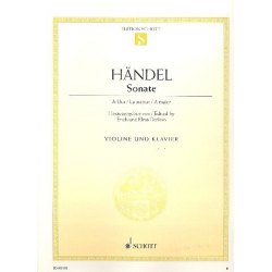 Sonate A-Dur HWV361 : für Violine -Georg Friedrich Händel (George Frederic Handel)