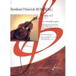 Sonate en ut majeur no.2 op.43 : -Bernhard Romberg