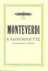 Kammerduette : für 2 hohe -Claudio Monteverdi