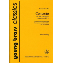 Konzert C-Dur RV537 F.IX:1 für 2 Trompeten -Antonio Vivaldi