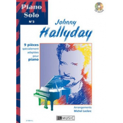 Piano solo vol.3 (+CD) : -Johnny Hallyday