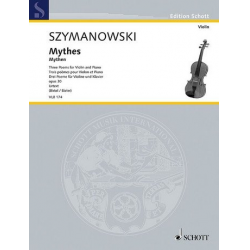 Mythen op.30 : - Karol Szymanowski