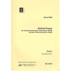 Alleluja-Tropus : für Vokalensemble -Arvo Pärt