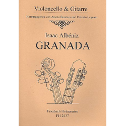 Granada : für Violoncello und -Isaac Albéniz