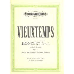 Konzert d-Moll Nr.4 op.31 für -Henri Vieuxtemps