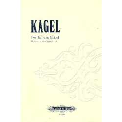 Der Turm zu Babel : für Gesang solo -Mauricio Kagel