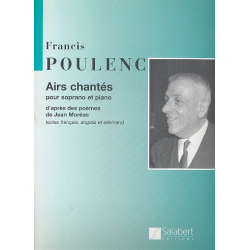 Airs chantes : pour soprano et piano -Francis Poulenc